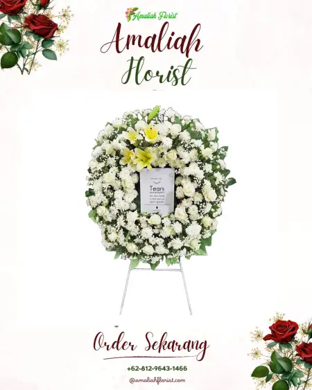 Krans Bunga Duka Jemaras Kidul